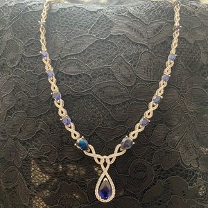 Sterling Silver and Sapphire necklace